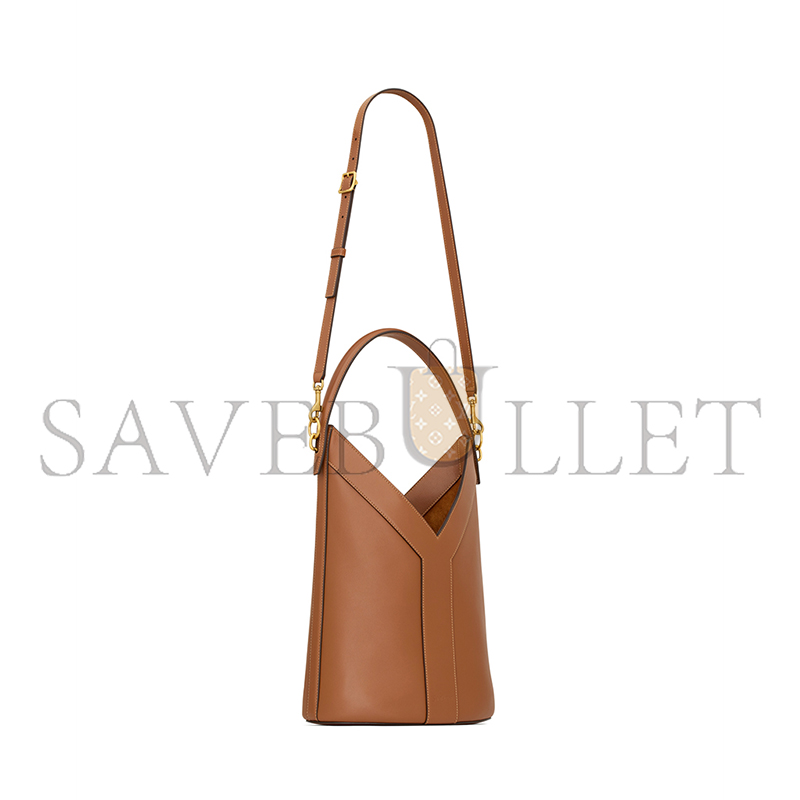 YSL Y TOP-HANDLE BUCKET AUS LEDER 840891AAT716359 (25*22*3cm)