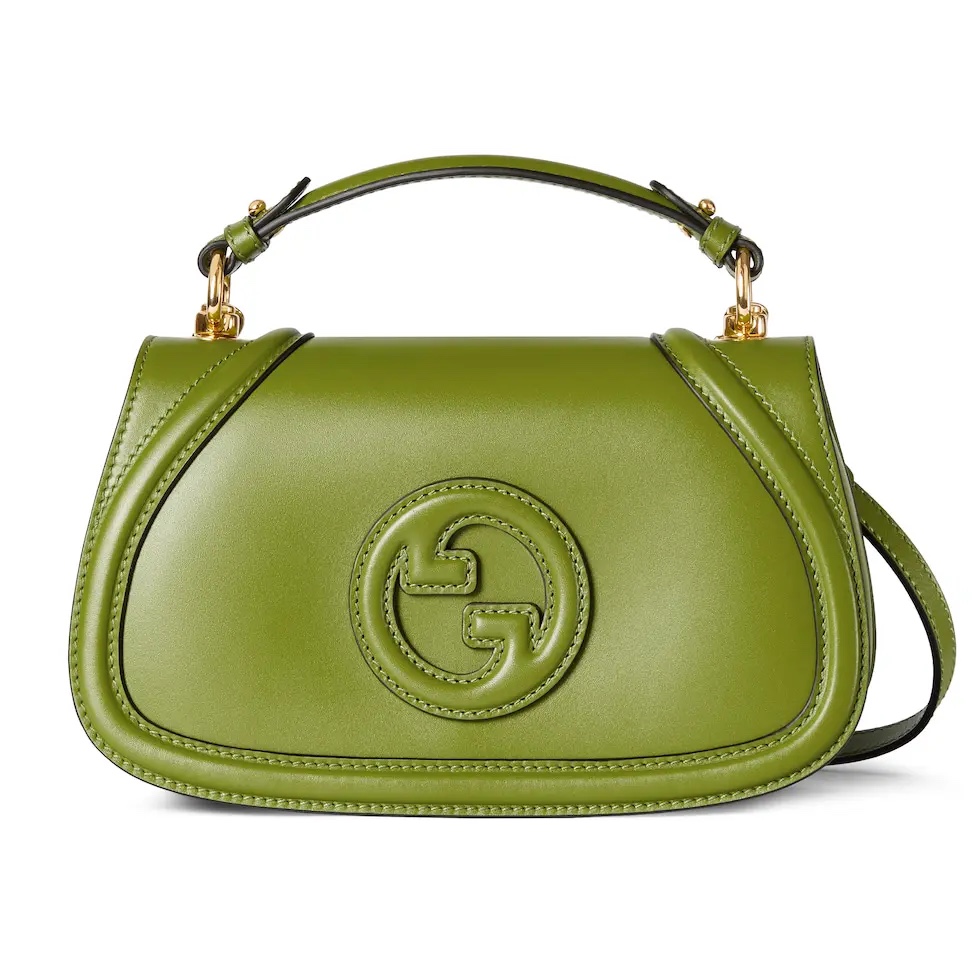 TOP GUCCI Blondie Handbag 26.5x 16.5x 8.5cm - Green
