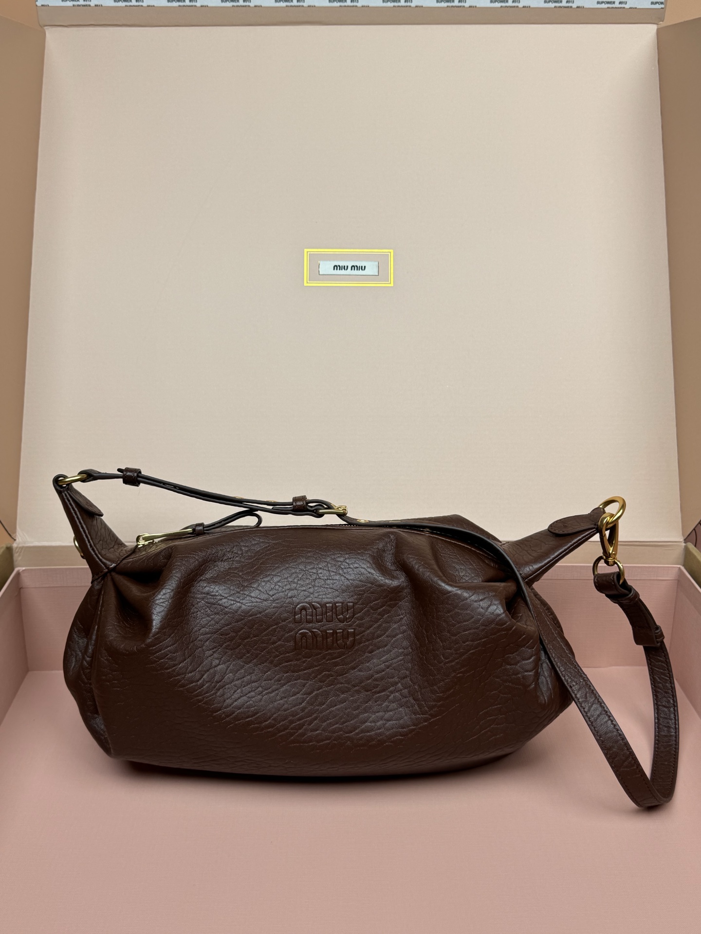 TOP Miu Miu Joke Nappa Lambskin Bag 40x16x16cm - 2 Colors