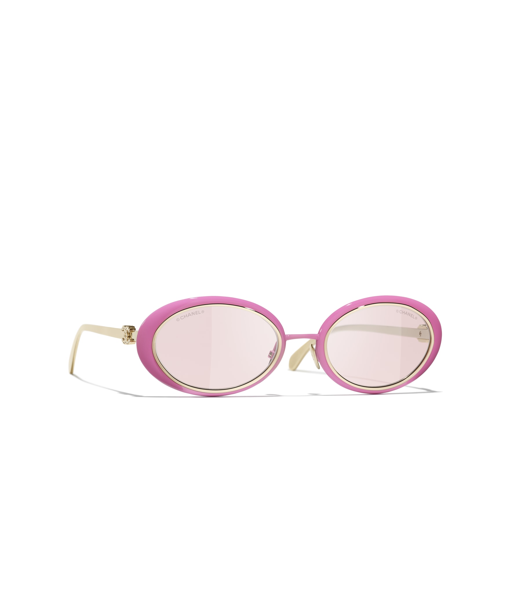 CHANEL Oval Sunglasses A71708X01060L
