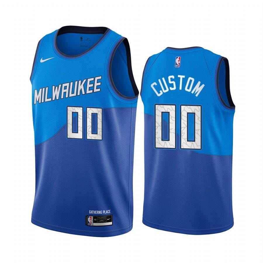 Custom Milwaukee Bucks City Edition Jersey