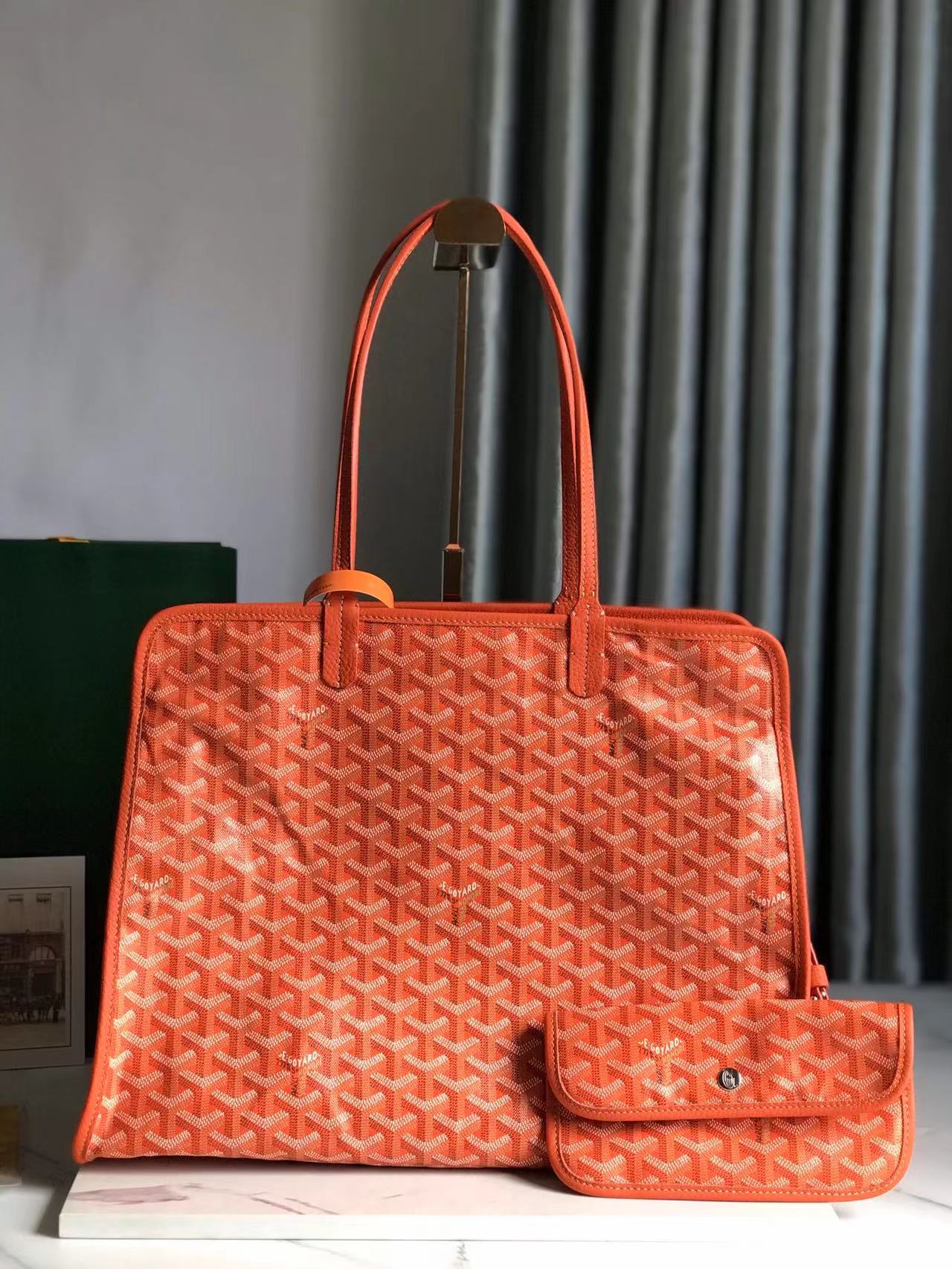 TOP Goyard Hardy PM Bag 40×17×31cm  - Orange