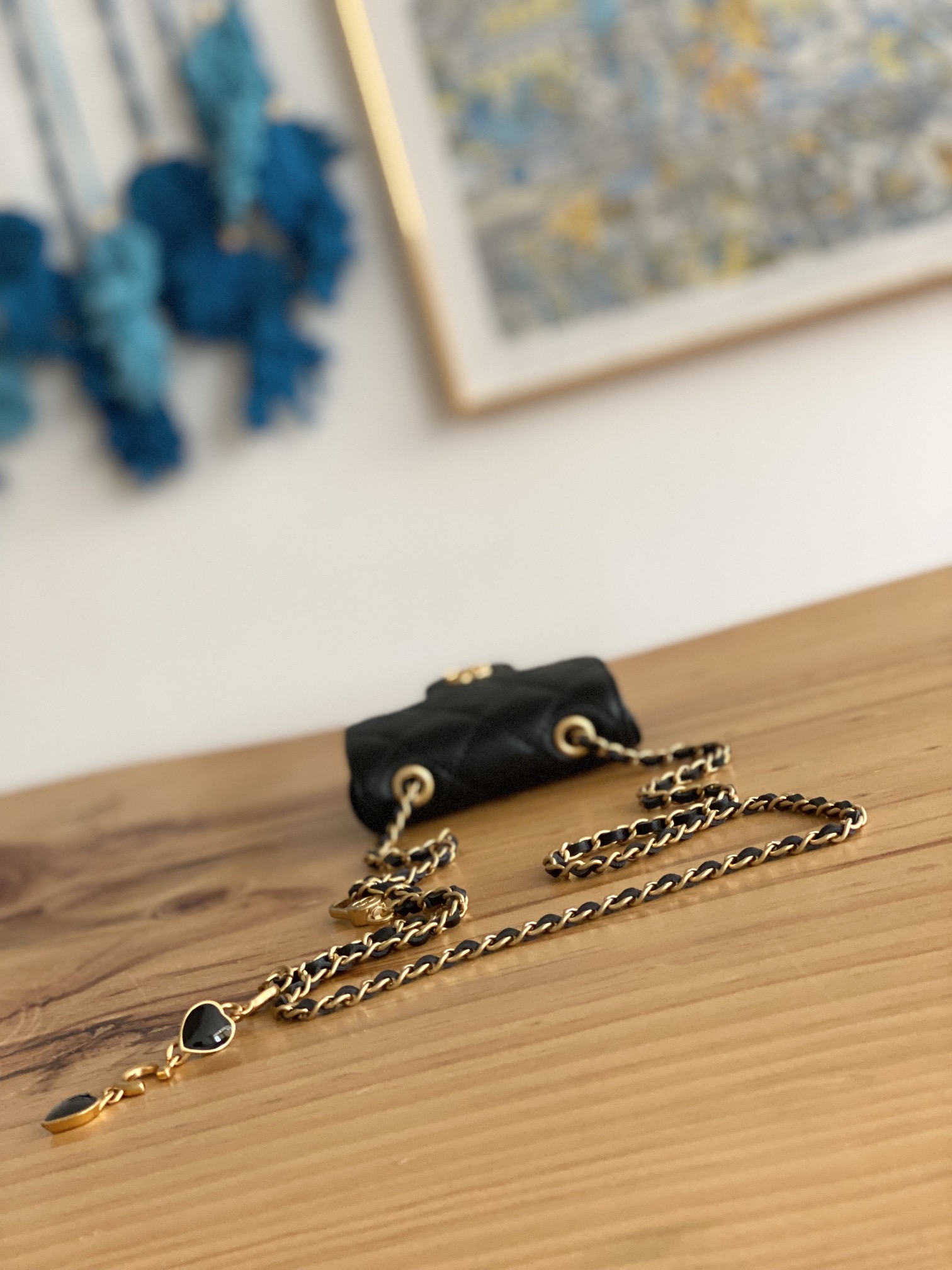 TOP CHANEL Mini Bag 11cm - Black