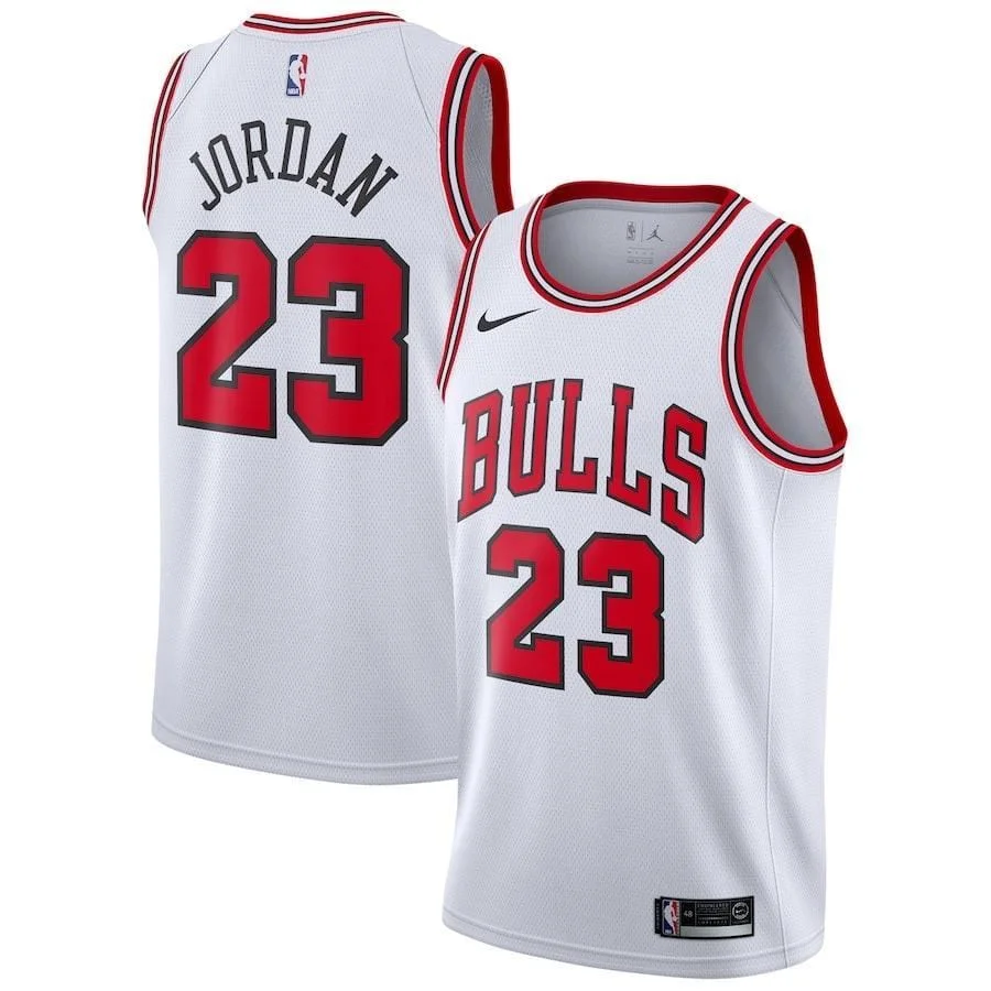 Michael Jordan Chicago Bulls Jersey - white