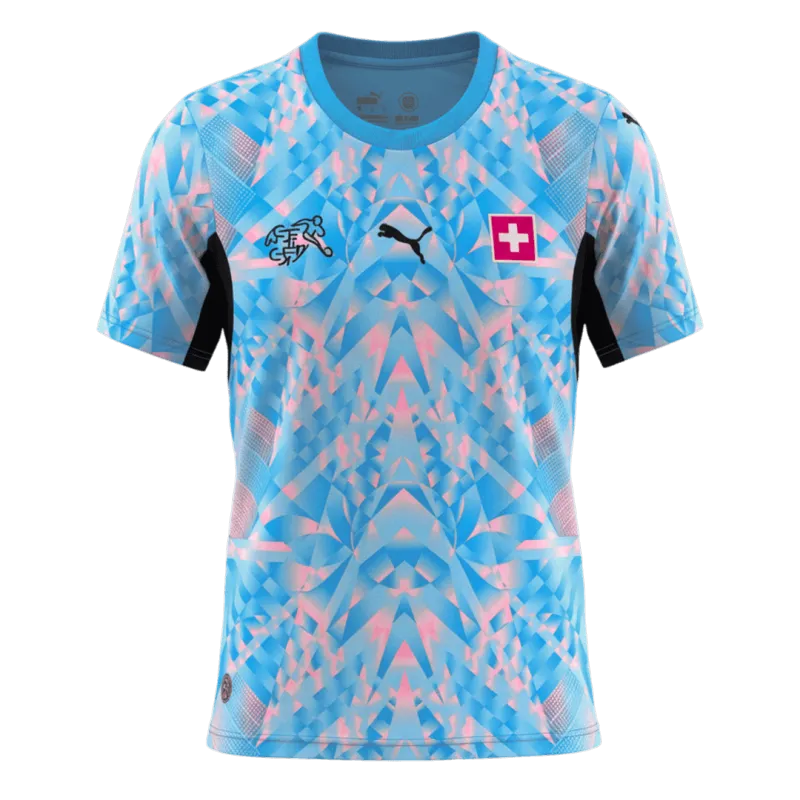 Switzerland Goalkeeper Soccer Jersey World Cup 2026 Blue