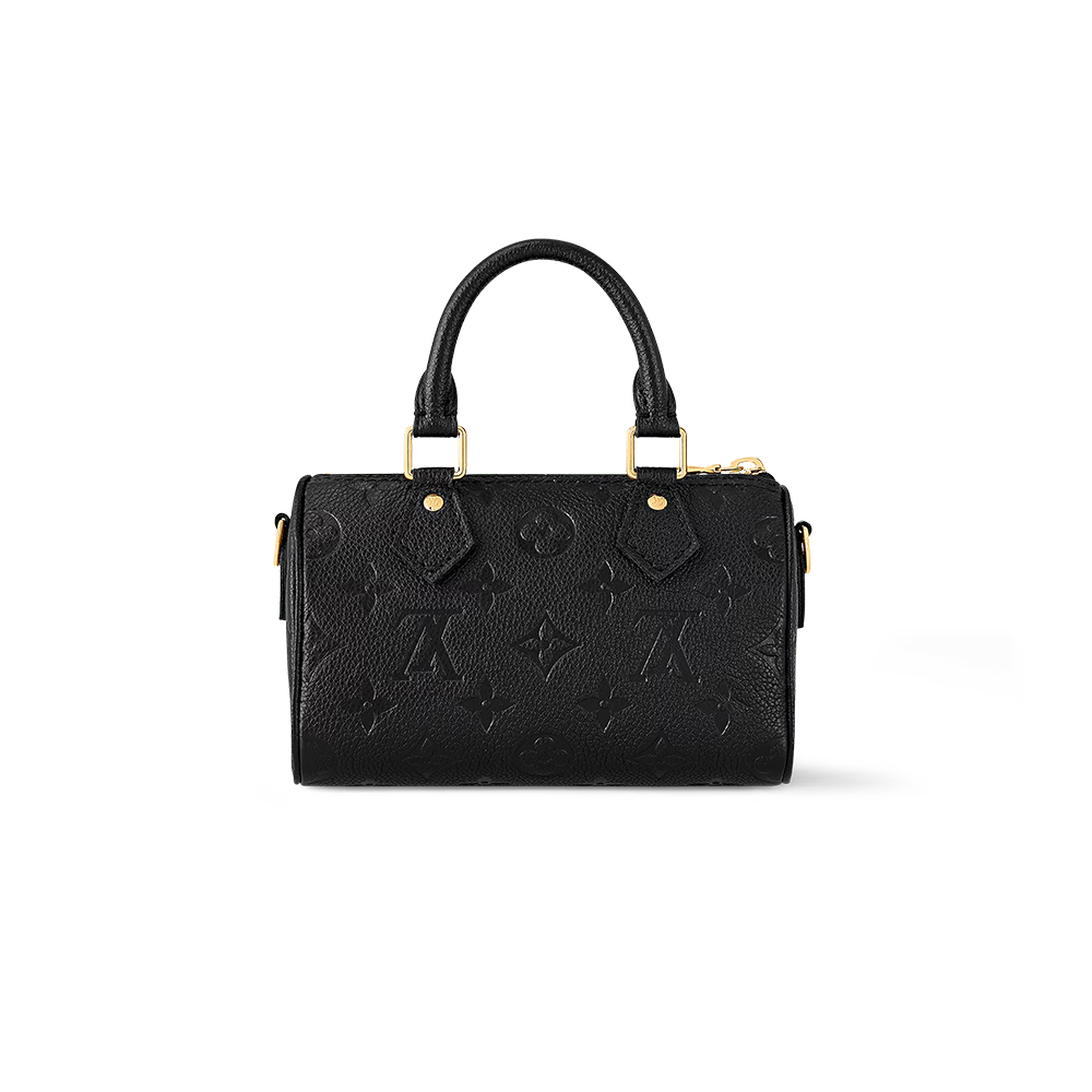 Louis Vuitton Nano Speedy Monogram Empreinte Leather(Replica)