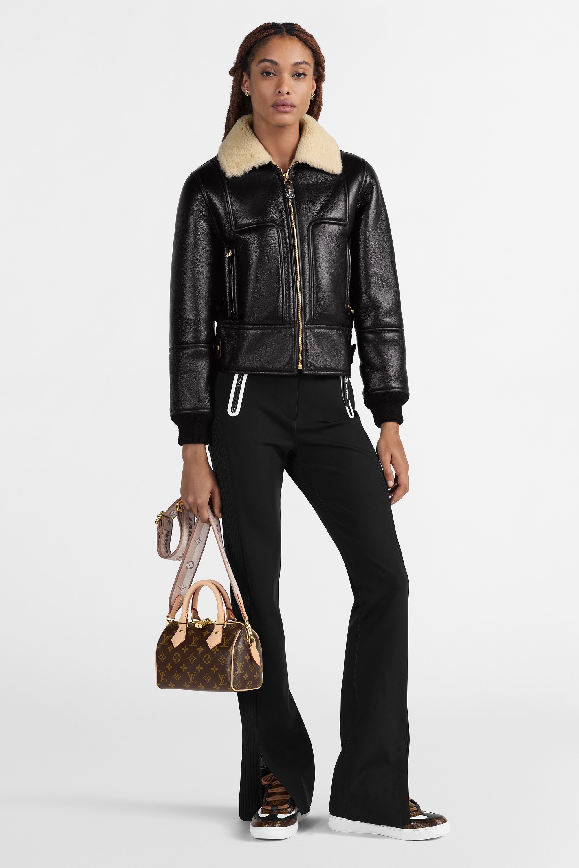 LV Speedy Bandoulière 20 Monogram Women Handbag