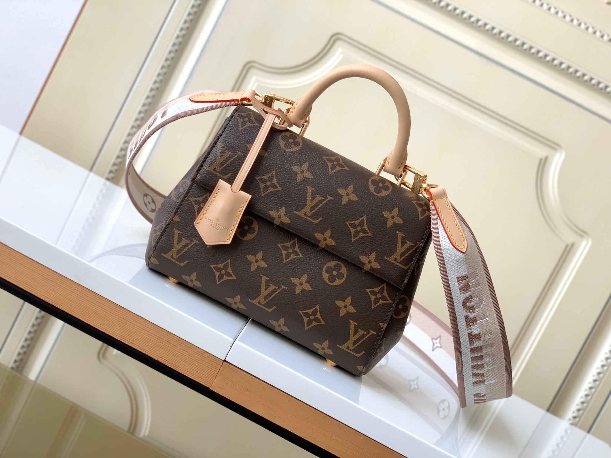 TOP Louis Vuitton LV Cluny Mini Handbag 20x16x7.5cm