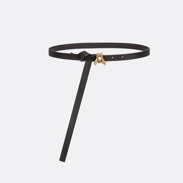 TOP Christian Dior Bee Cowhide Belts 2CM - 3 Colors