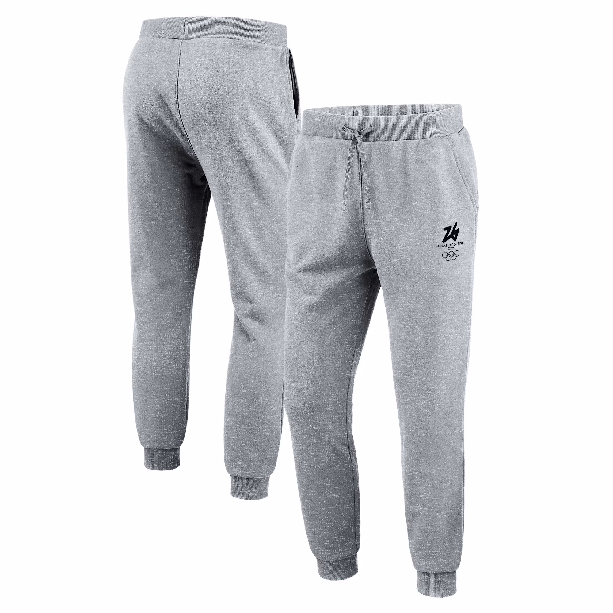 Milano Cortina 2026 Olympics Primary Logo Jogger - Grey