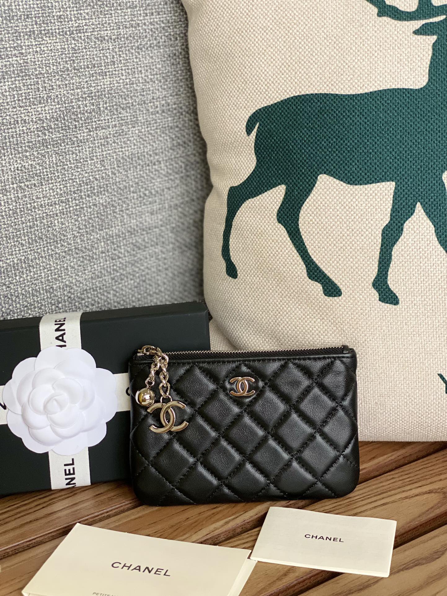 TOP CHANEL Pendant Zero Wallets 11.5*7cm - 15 Colors