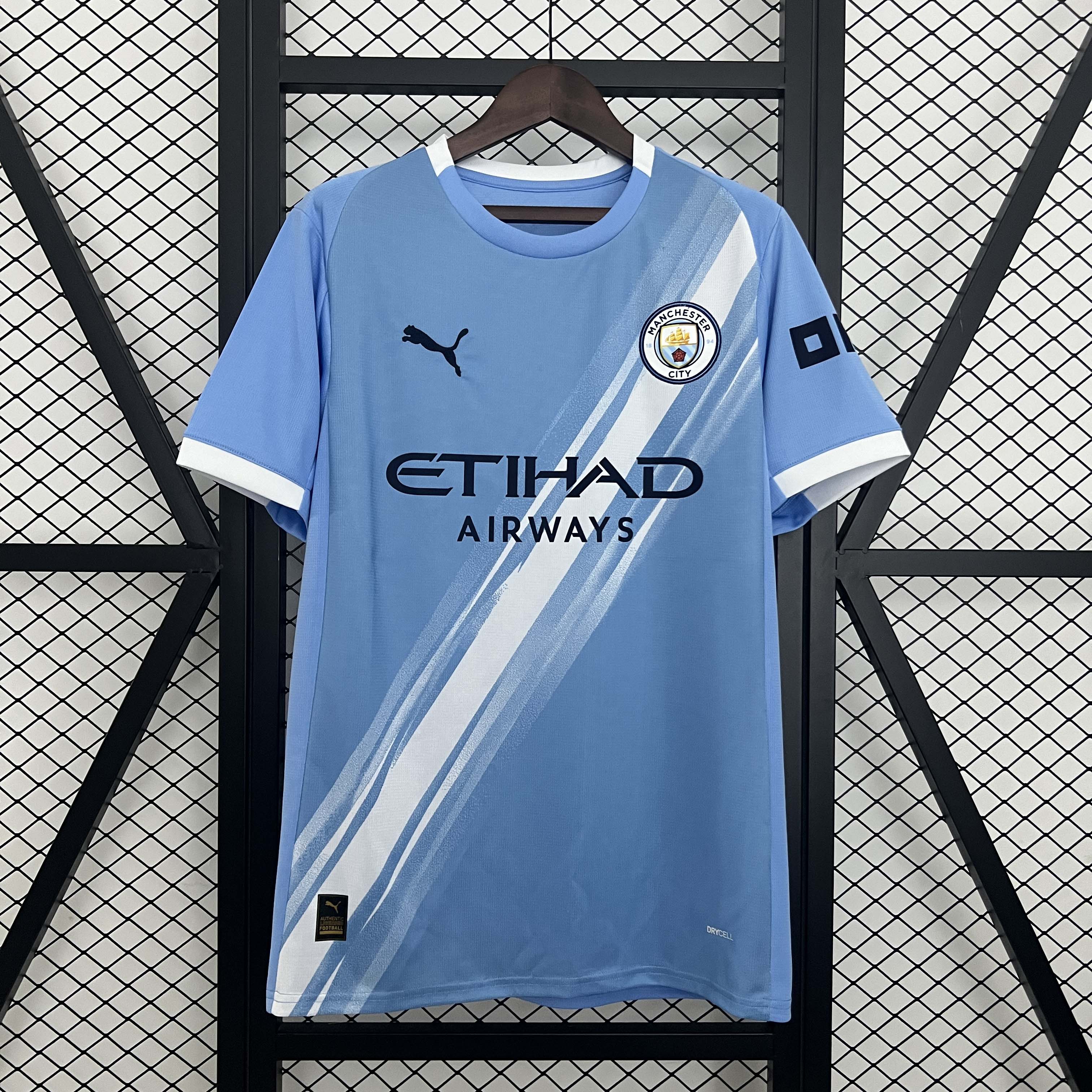 2025/2026 Manchester City Home Football Shirt 1:1 Thai Quality