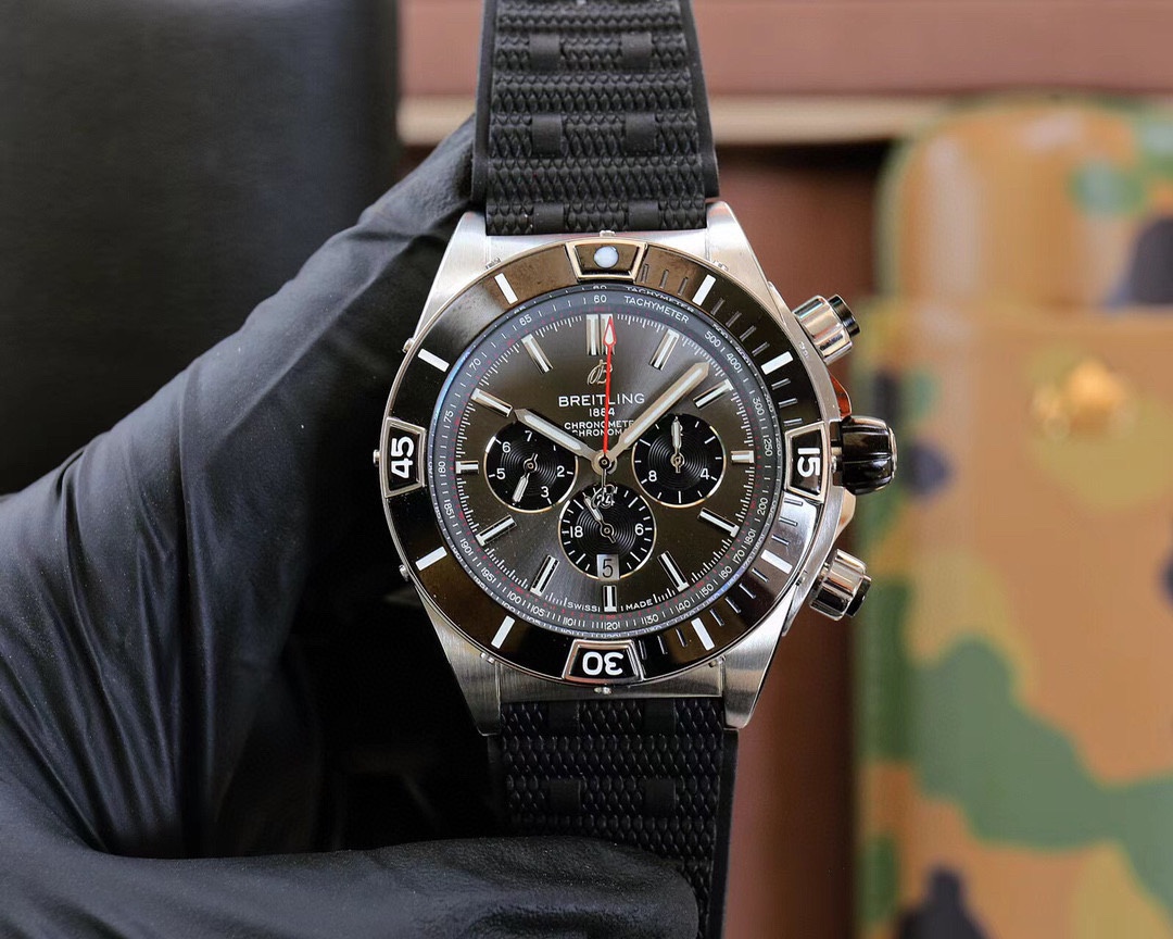 TOP BREITLING Braun Super Mechanical Power Watch - 3 Colors