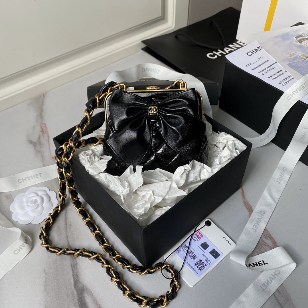 TOP CHANEL Clutch with Chain 13×10×3.5cm- 2 Colors