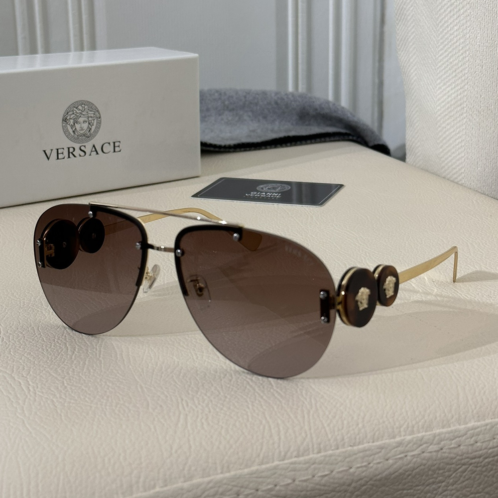 Versace  Rimless Sunglasses Top Quality（Replica）