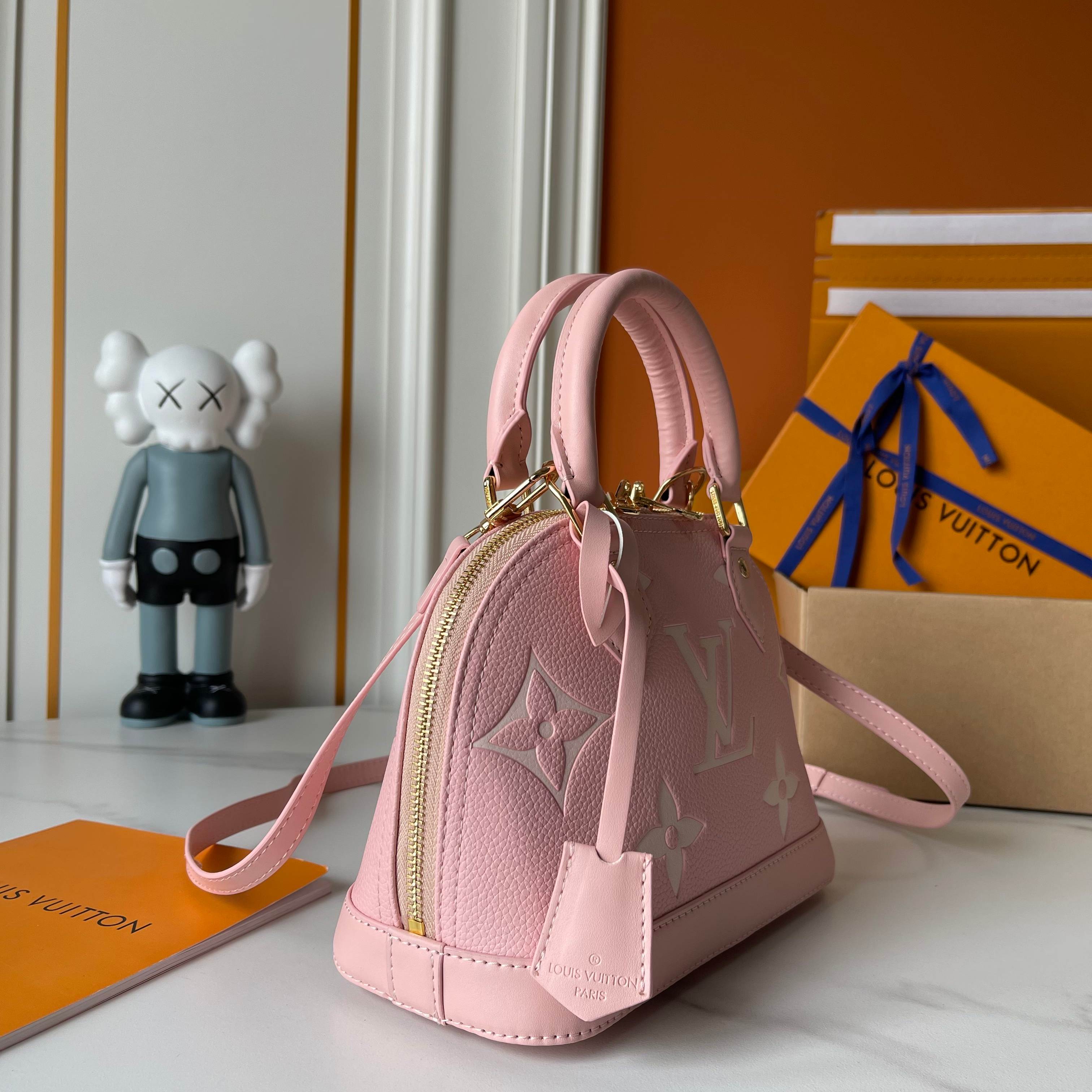 TOP Louis Vuitton LV Alma Bag 25x19x12cm - Pink