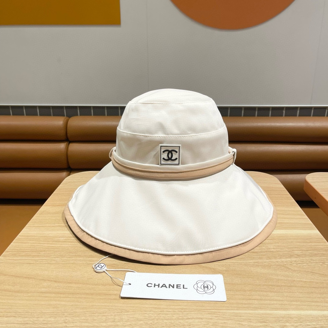 Chanel Wear a Double-sided Windproof Sun Hat Sunhat （Replica）