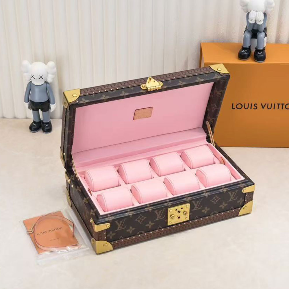 Louis Vuitton Lv  Coffret 8 Montres Watch Bag (Replica)