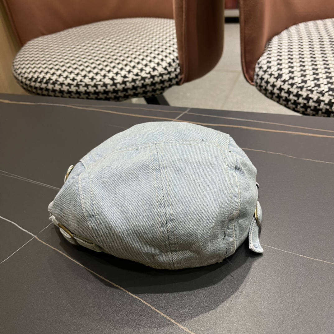 TOP CHANEL Retro Art Berett - 3 Colour