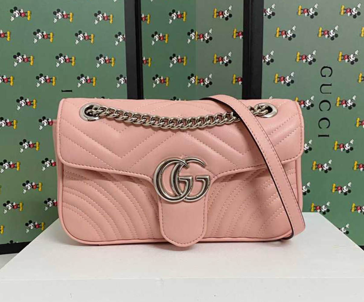 Gucci GG Marmont -Silver buckle(Replica)