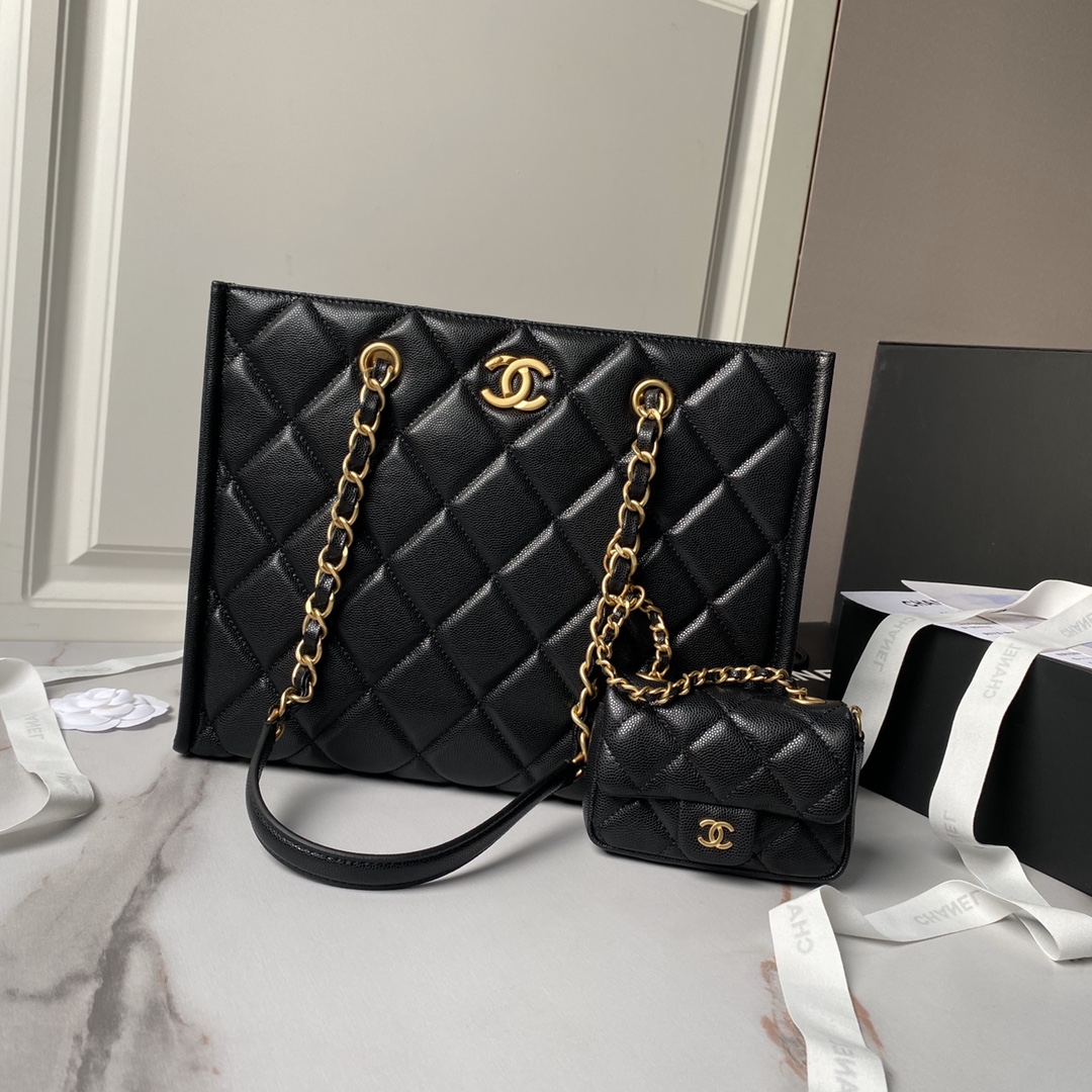 TOP CHANEL Tote Shopping Bag 24×30.5cm - 3 Colors