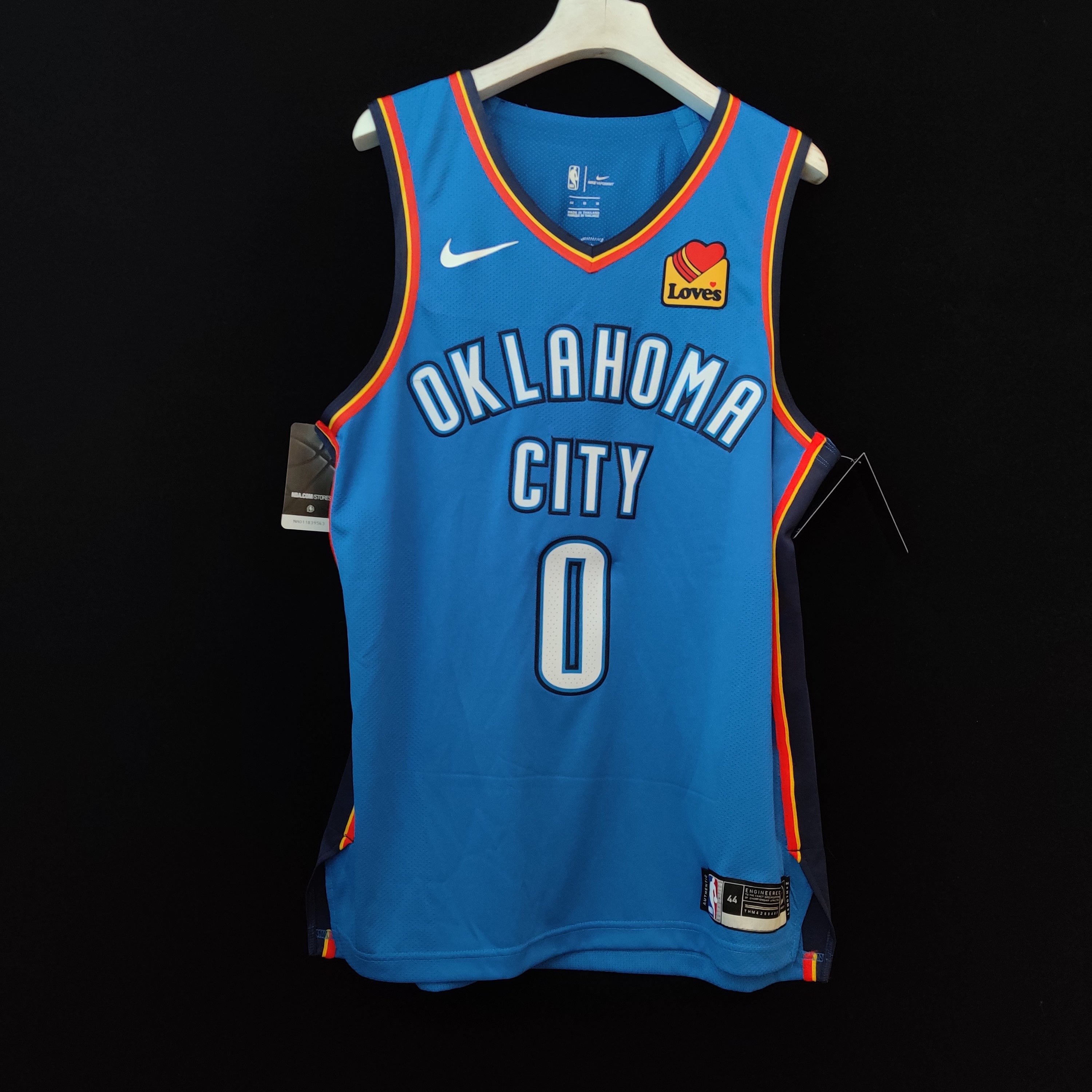 Custom Oklahoma City Thunder AUTHENTIC Jersey