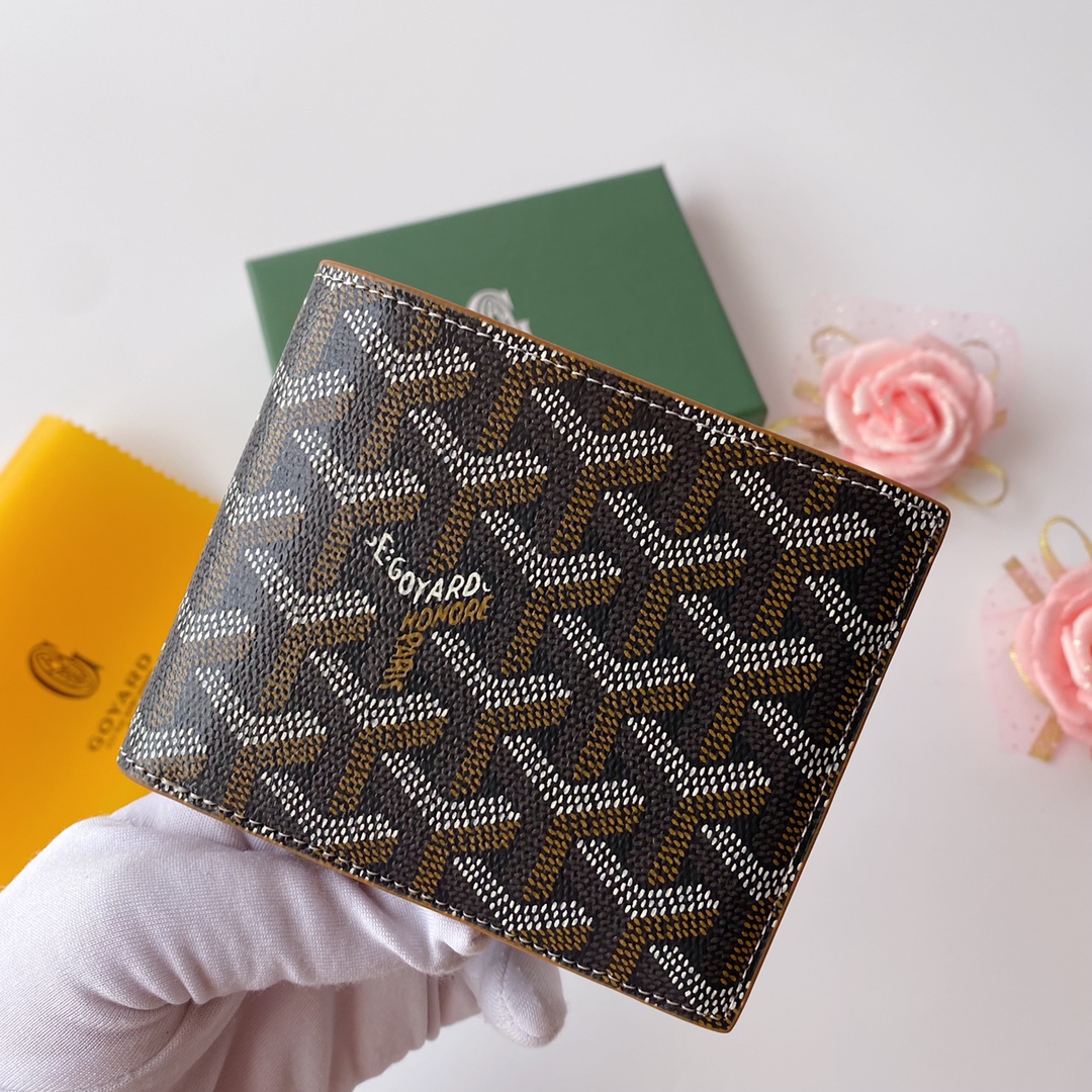 Goyard Victoire Canvas&Leather Wallet(Replica)
