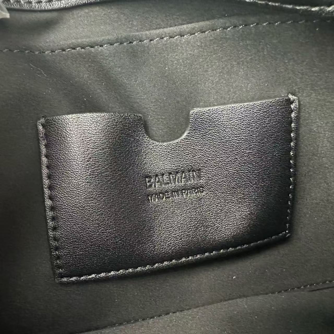 Balmain Medium Anthem bag in leather (Replica)