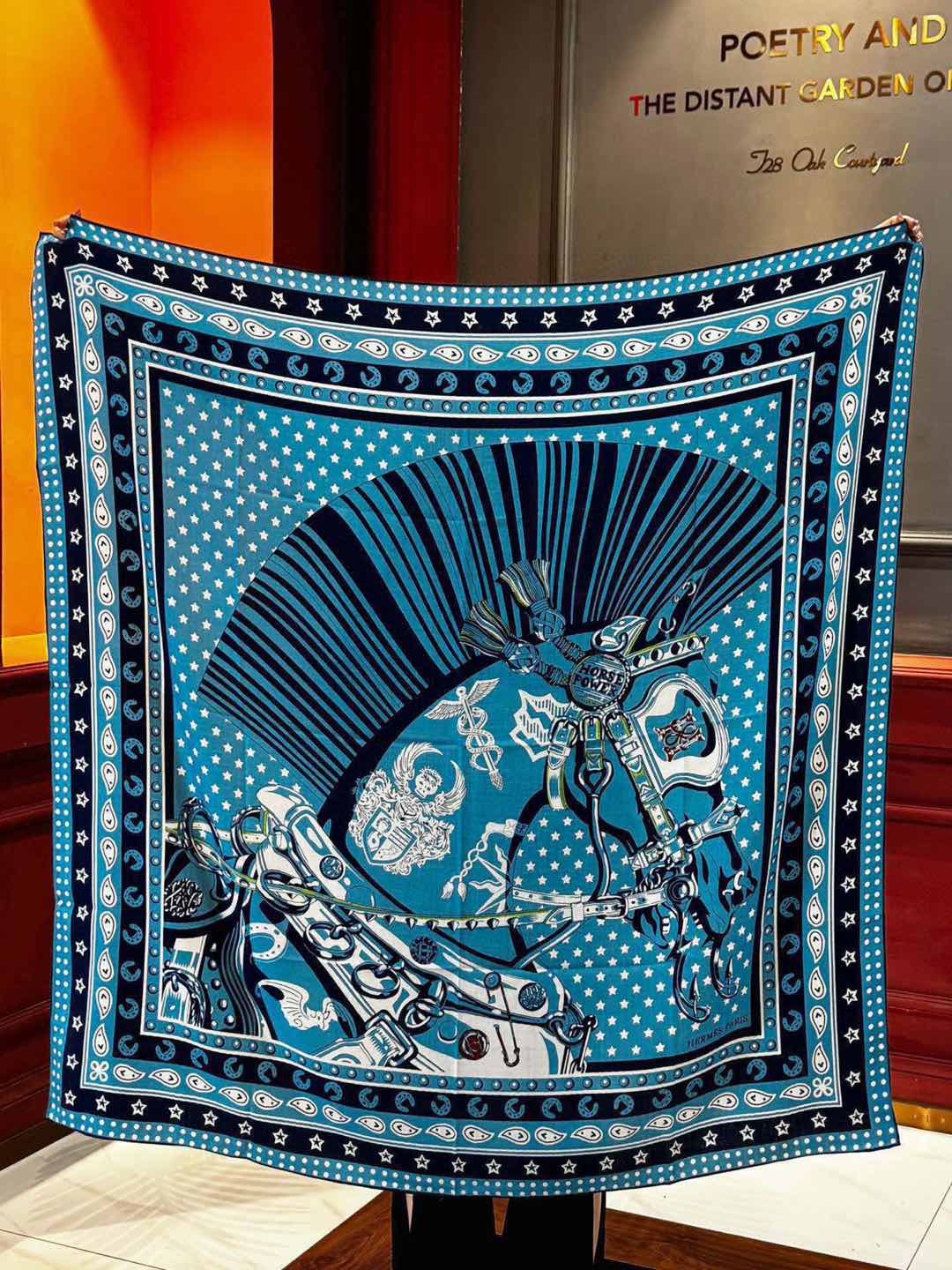 TOP HERMES Scarf 140cm*140cm - 4 Colors