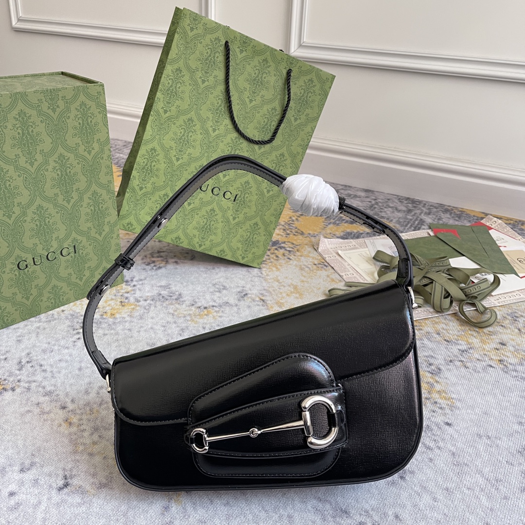 TOP GUCCI Leather Handbags 26.5X10×17CM - 4 Colour