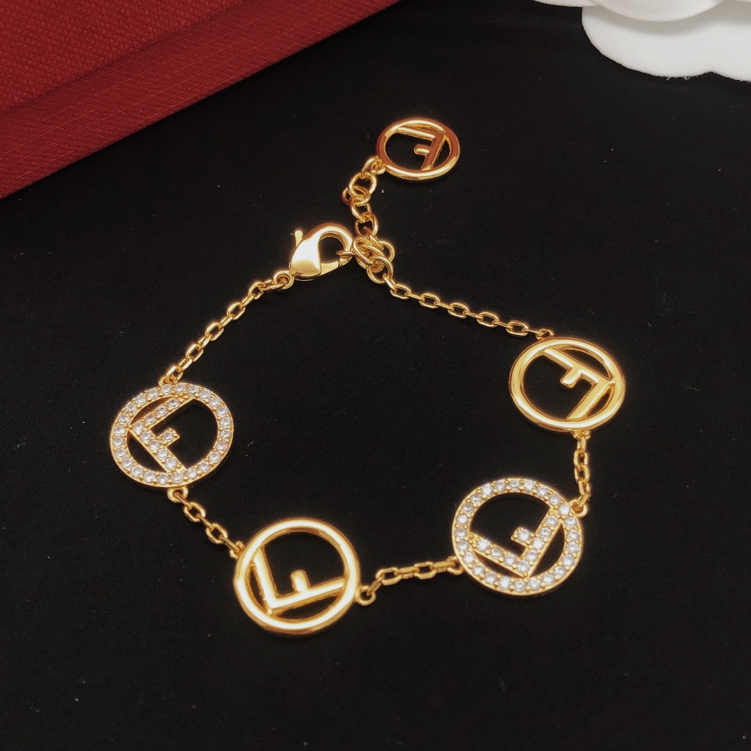 TOP FENDI Bracelets - Gold