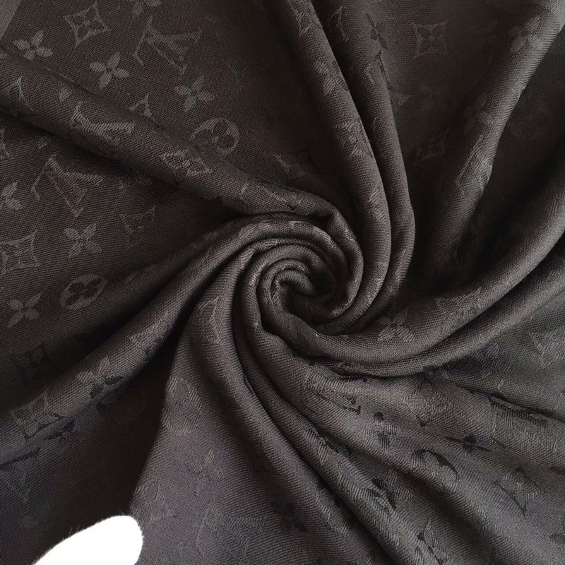 TOP Louis Vuitton LV L*V Big Square Scarf - Black