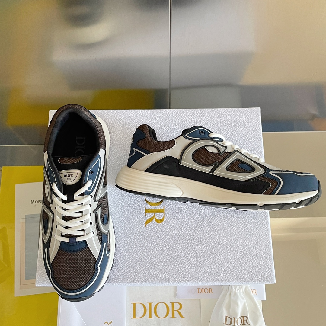 Dior B30 Dad Sneakers Brown (AAA High Quality Version)