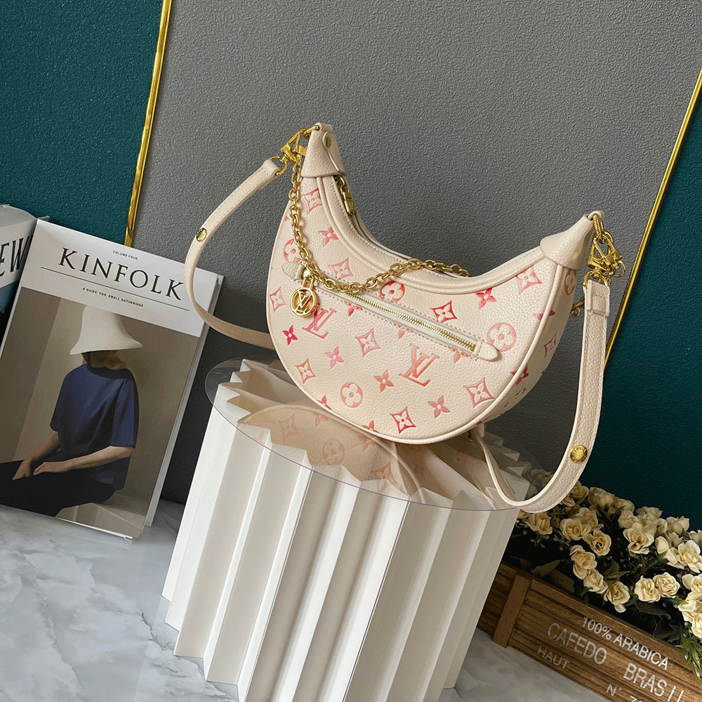 Louis Vuitton LV   Old Flower Moon Bag Odeo Small Handbag （Replica）