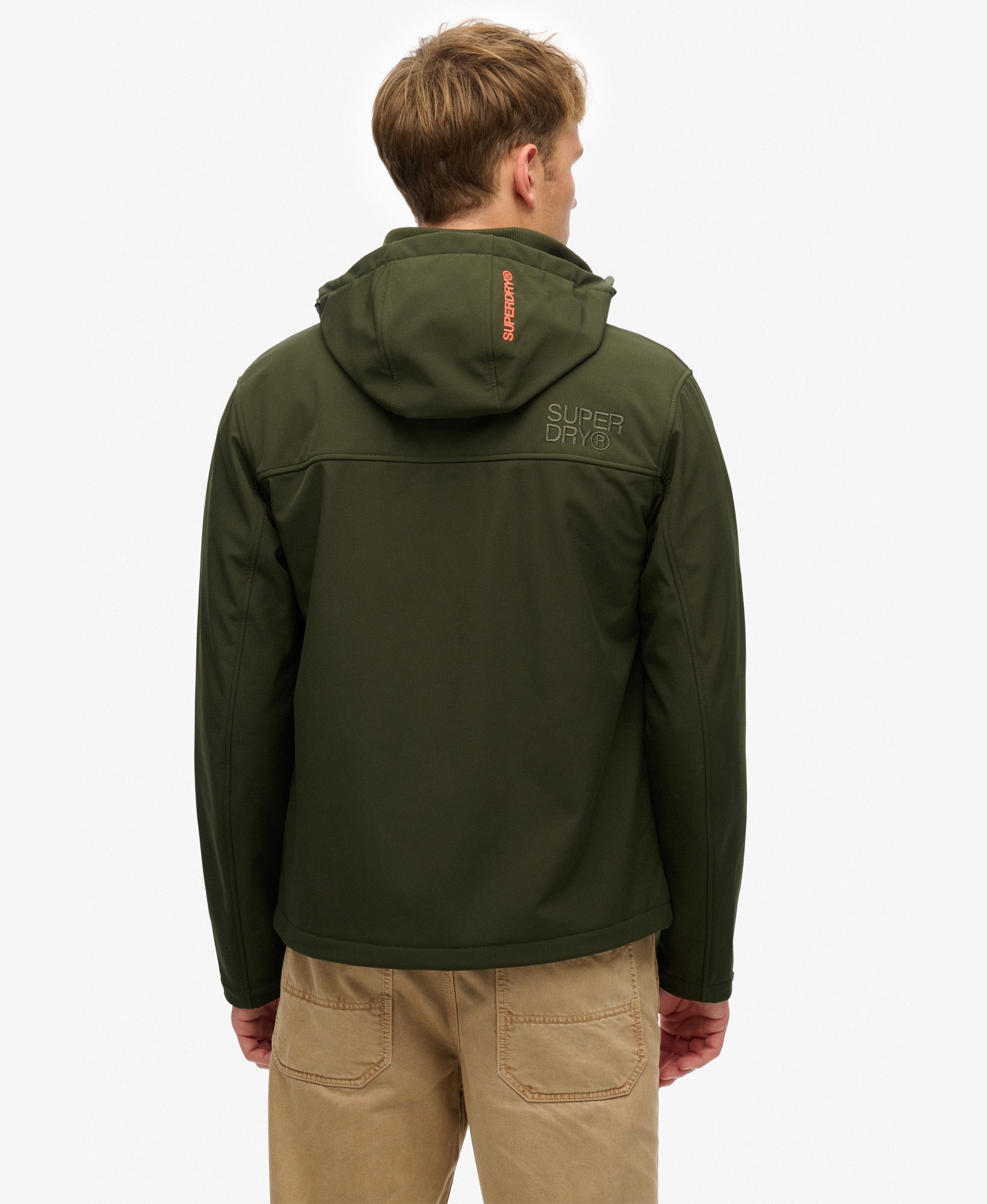 Hooded Soft Shell Trekker Jacket | Surplus Goods Olive Green