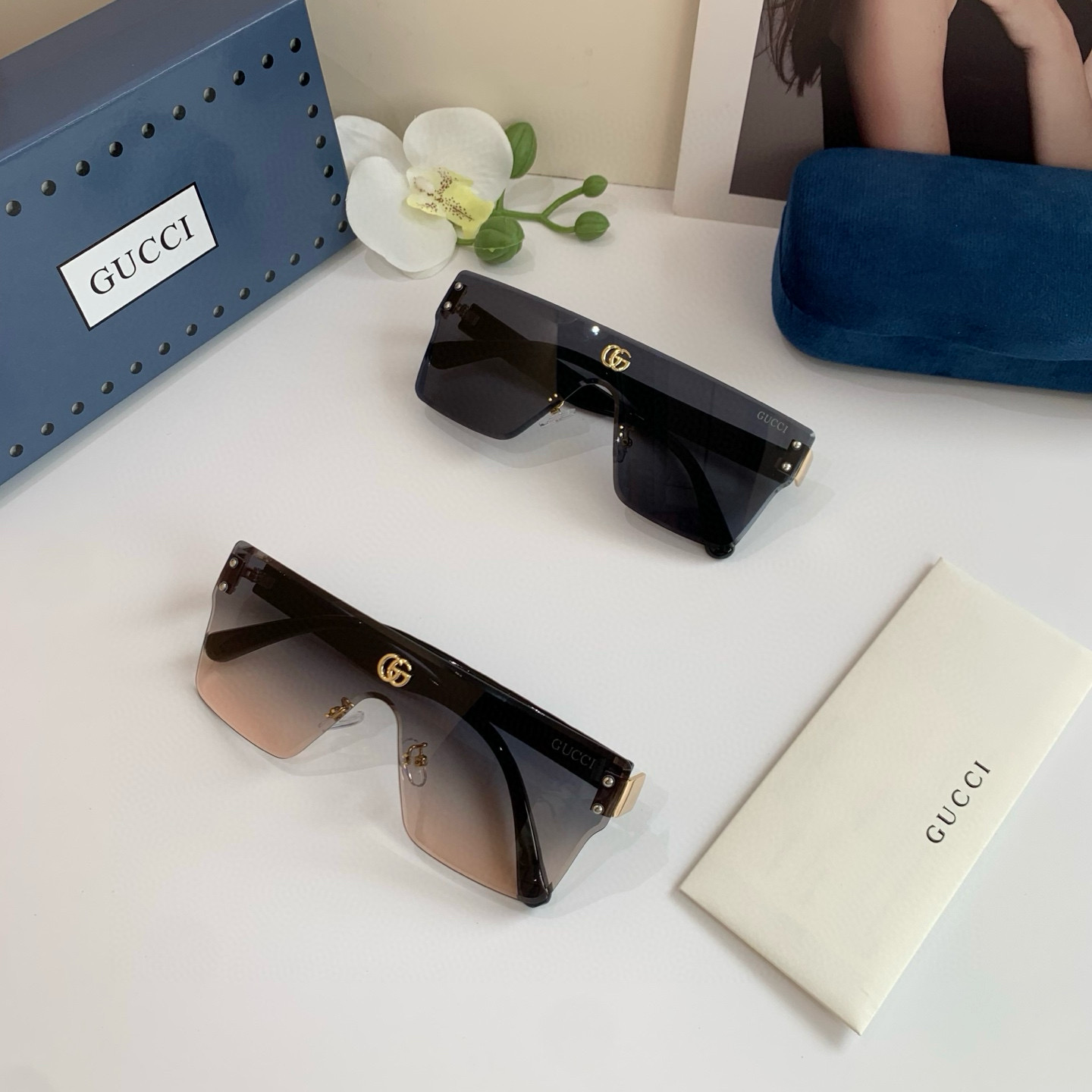 TOP GUCCI Sunglasses - 2 Color