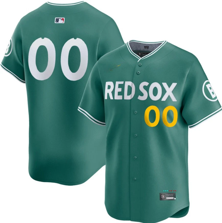 Custom Boston Red Sox Green 2025 Jersey - Green