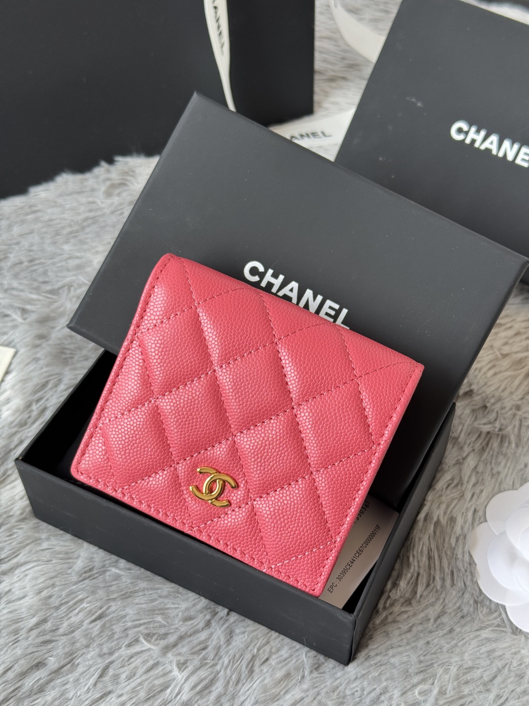 TOP CHANEL Wallets Calfskin 12x12x3cm - 6 Color&GHW