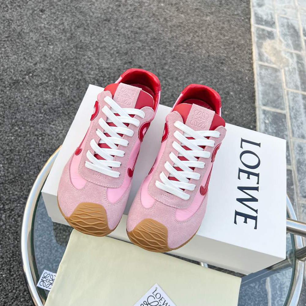 Loewe Flow Runner in nylon and suede (Replica)
