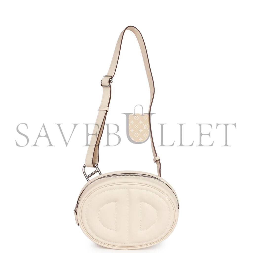 HERMES IN-THE-LOOP BELT BAG SWIFT PALLADIUM HARDWARE H079223CKBR (19*13*4cm)