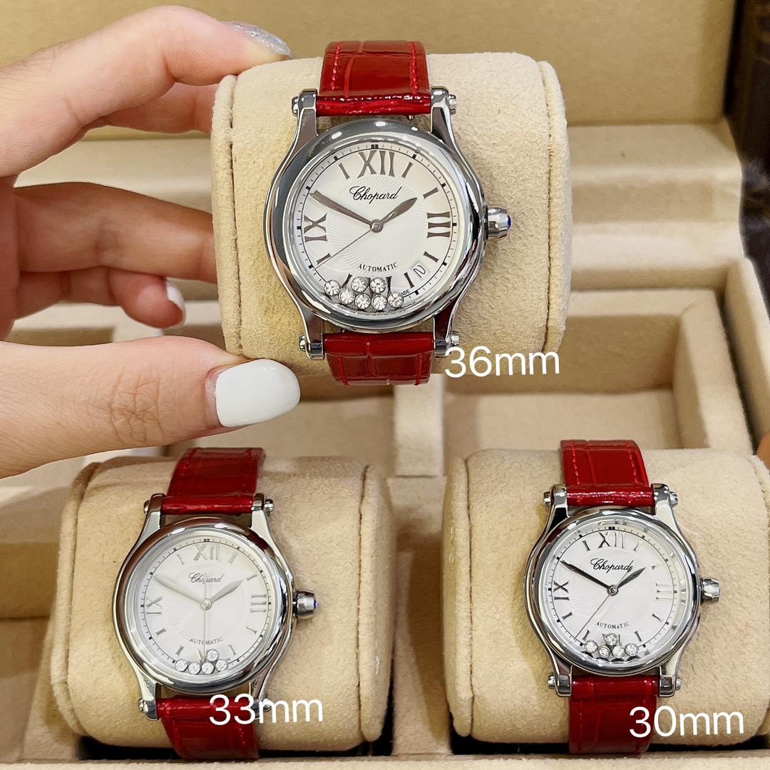 TOP Chopard Happy Sport  Watch 30/33/36mm- 4 Colors