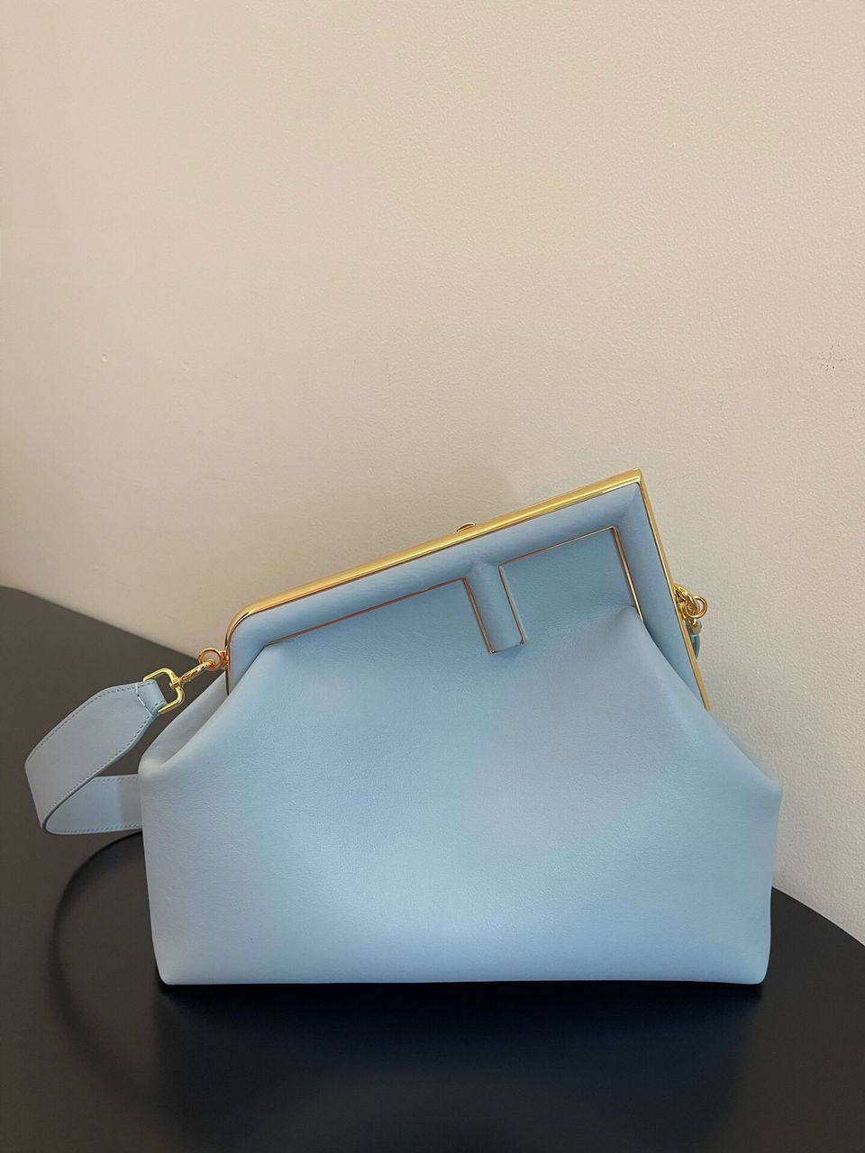 TOP FENDI FENDI First Medium Bag - Blue