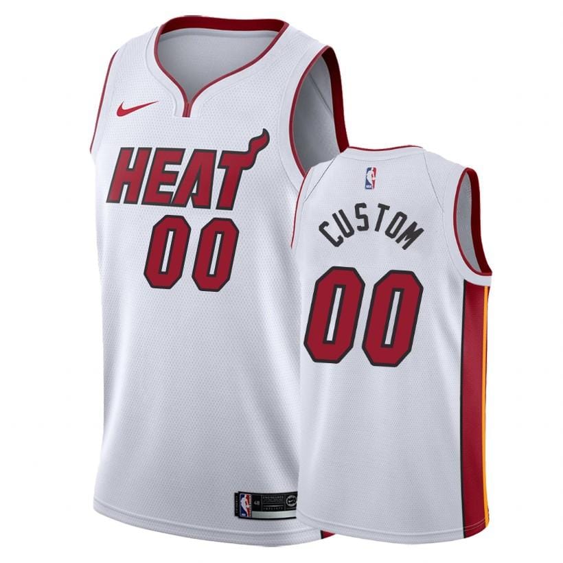 Custom Miami Heat  Jersey