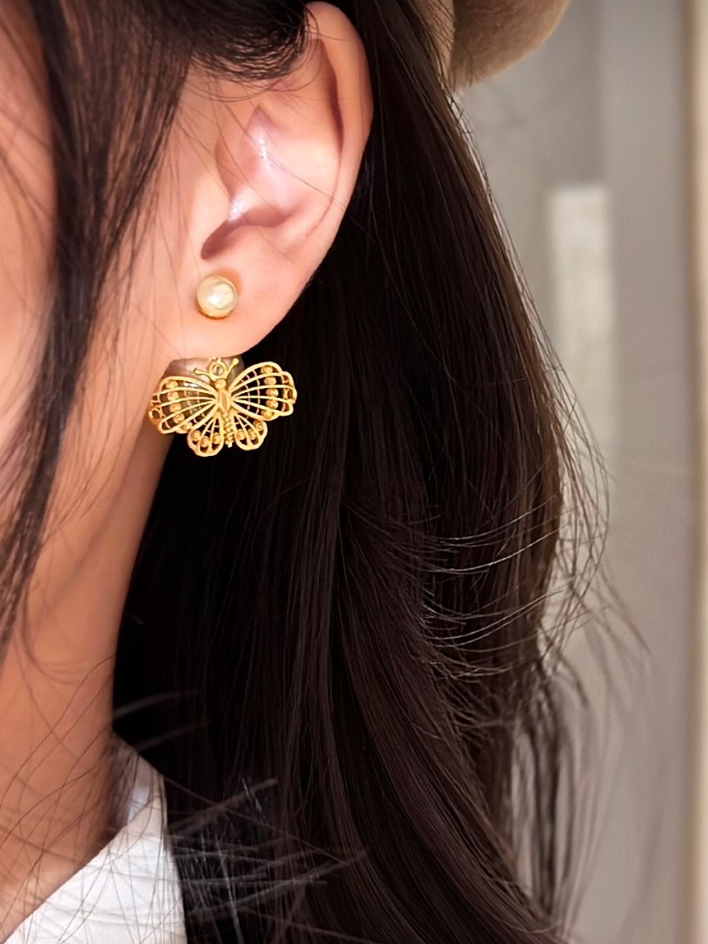 TOP Christian Dior Earrings -Gold