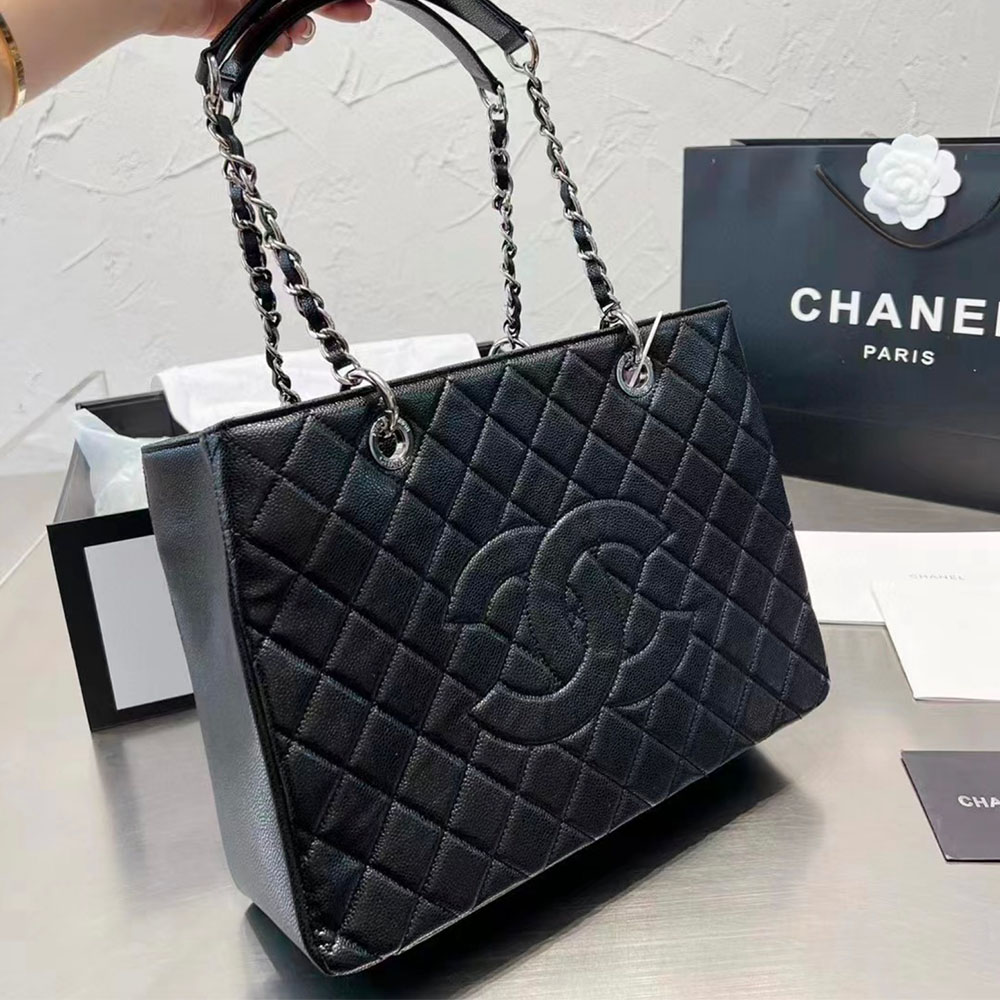 CHANEL GST Tote Bag Caviar A50995(Replica)