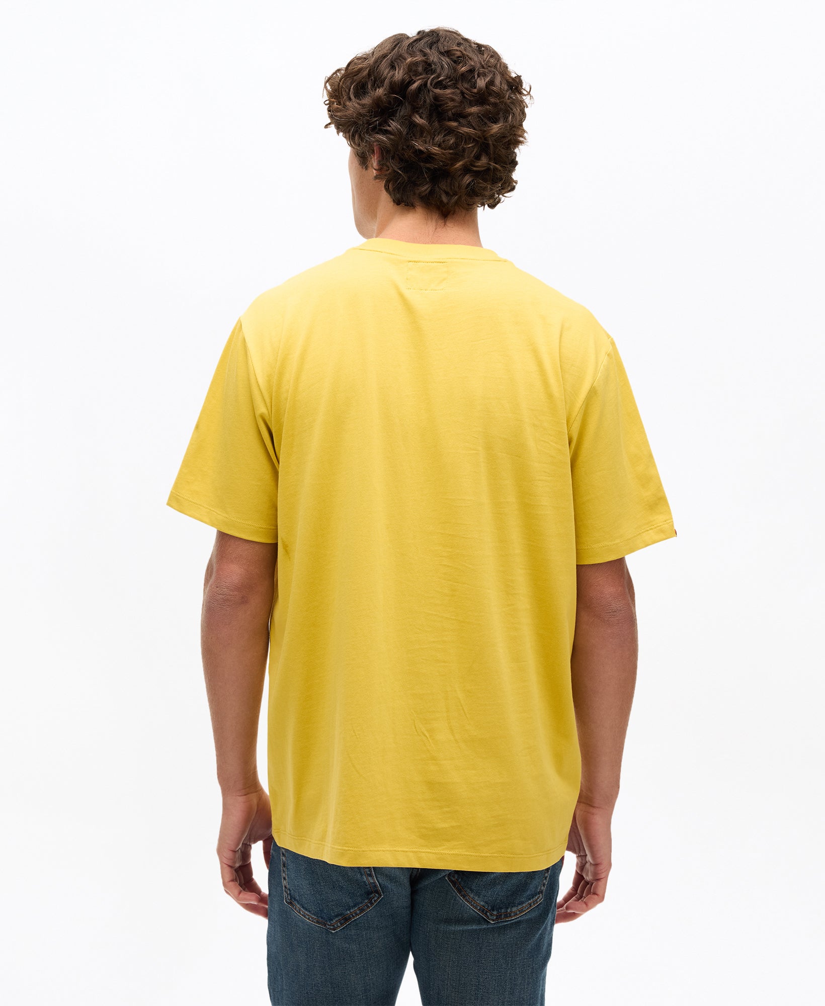 Trad Tattoo Graphic Tee | Oil Yellow