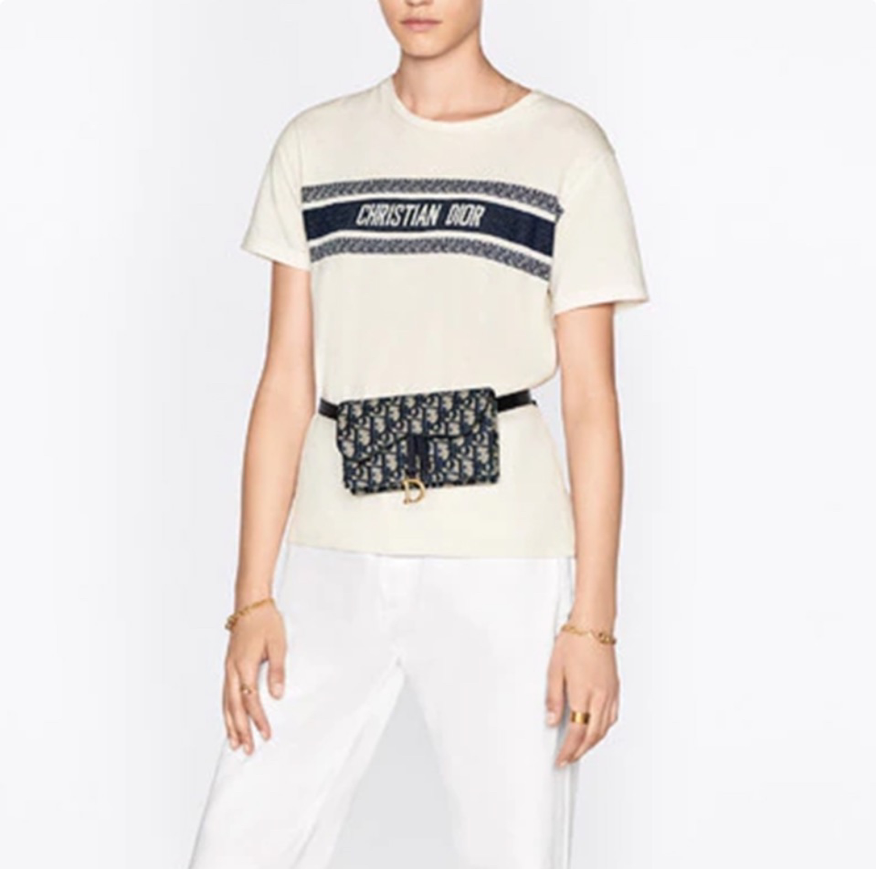 DIOR Oblique Saddle Crossbody Bag（10A Mirror Version）