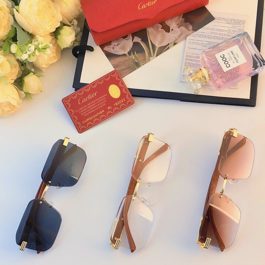 TOP Cartier Sunglasses - 3 Color