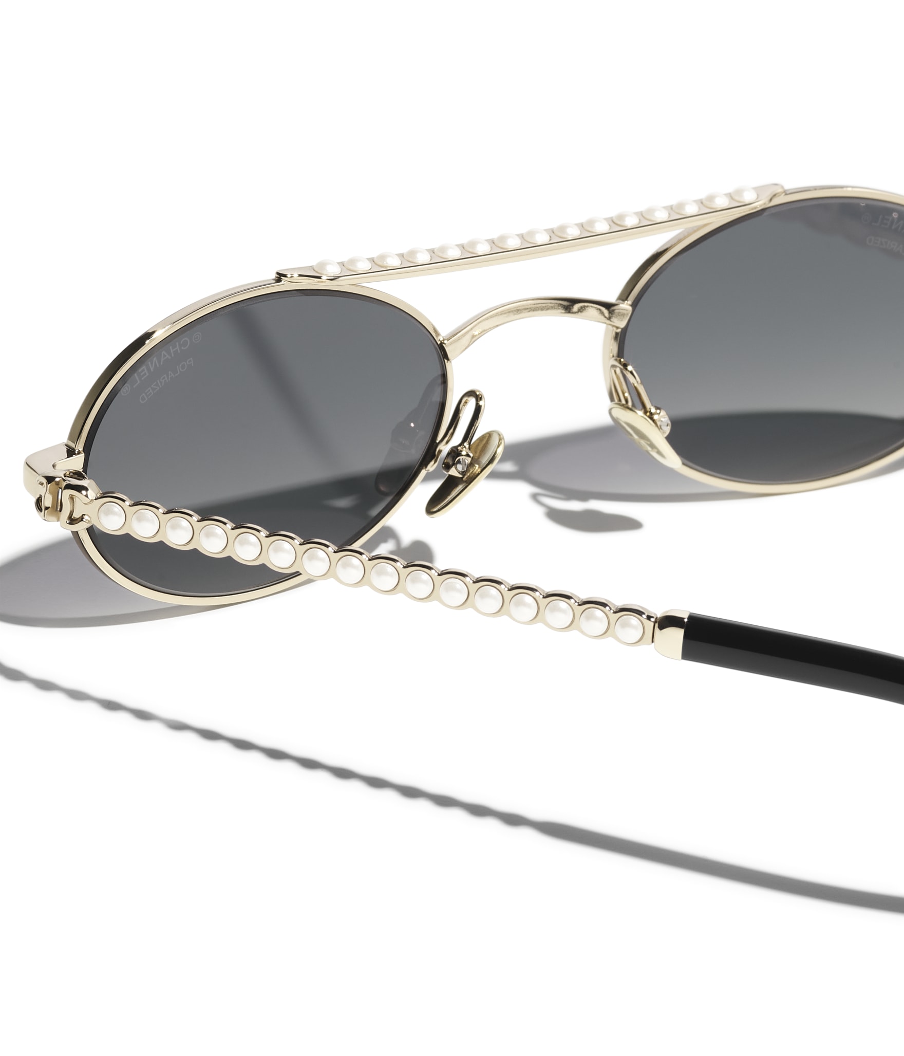 CHANEL Oval Sunglasses A71776X08223L