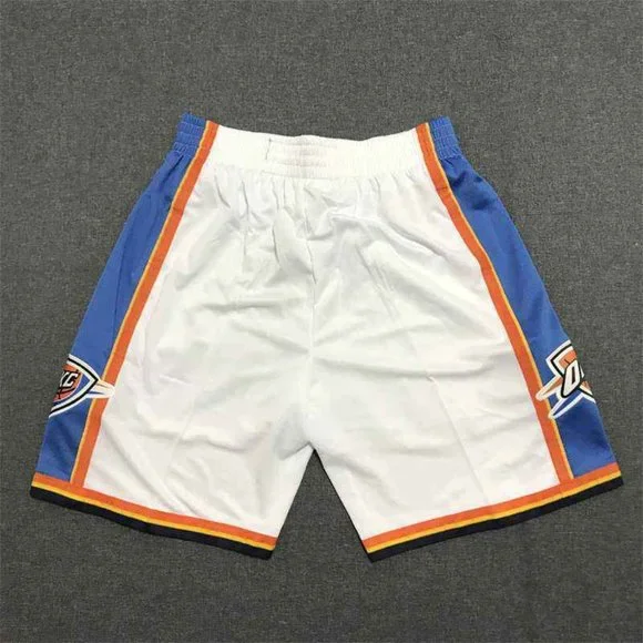 Oklahoma City Thunder Icon Edition Swingman Shorts White
